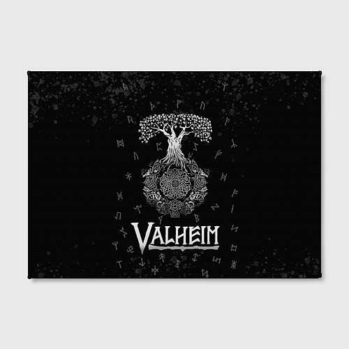 Картина прямоугольная Valheim Руны Иггдрасиль / 3D-принт – фото 2