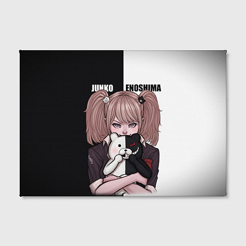 Картина прямоугольная MONOKUMA JUNKO / 3D-принт – фото 2