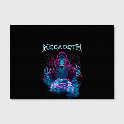 Картина прямоугольная MEGADETH / 3D-принт – фото 2