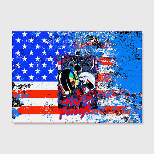 Картина прямоугольная Daft Punk american dream / 3D-принт – фото 2