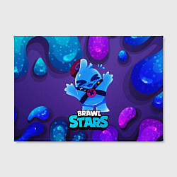 Холст прямоугольный Сквик Squeak Brawl Stars, цвет: 3D-принт — фото 2