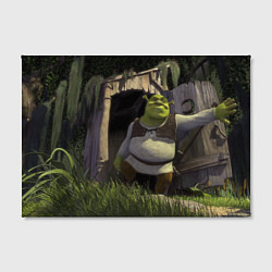 Холст прямоугольный Shrek: Somebody Once Told Me, цвет: 3D-принт — фото 2