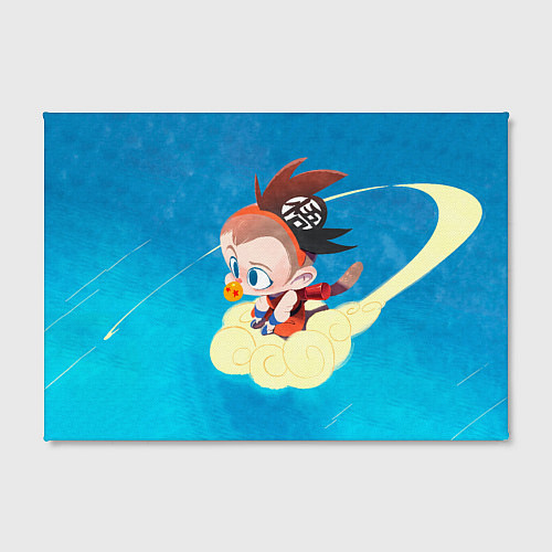 Картина прямоугольная Baby Goku / 3D-принт – фото 2