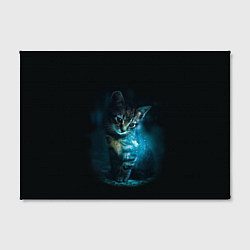 Холст прямоугольный Красивый кот, цвет: 3D-принт — фото 2