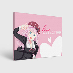 Холст прямоугольный Love Detective, цвет: 3D-принт