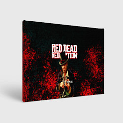 Холст прямоугольный Red Dead Redemption Bandit, цвет: 3D-принт