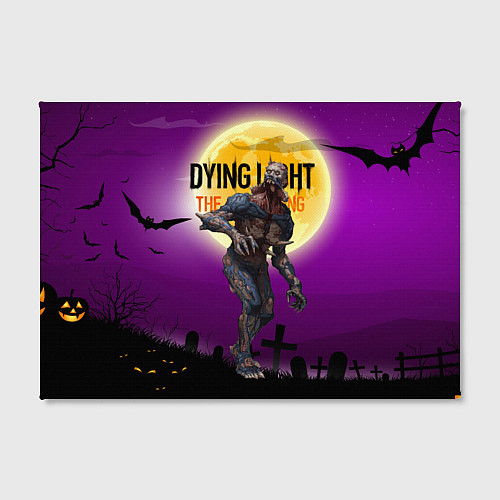 Картина прямоугольная Dying light зомби / 3D-принт – фото 2