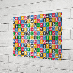 Холст прямоугольный СПОРТ, цвет: 3D-принт — фото 2