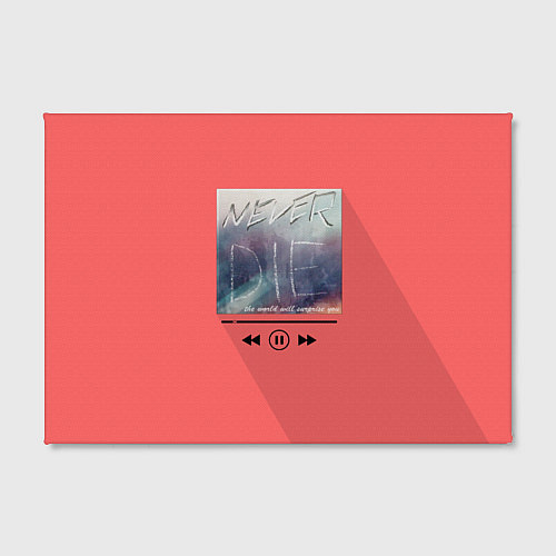 Картина прямоугольная Never die / 3D-принт – фото 2