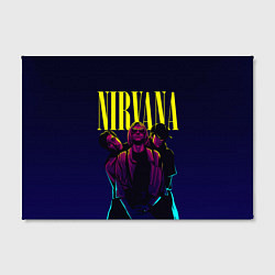 Холст прямоугольный Nirvana Neon, цвет: 3D-принт — фото 2