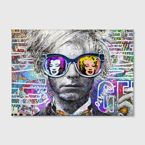 Картина прямоугольная Andy Warhol Энди Уорхол / 3D-принт – фото 2