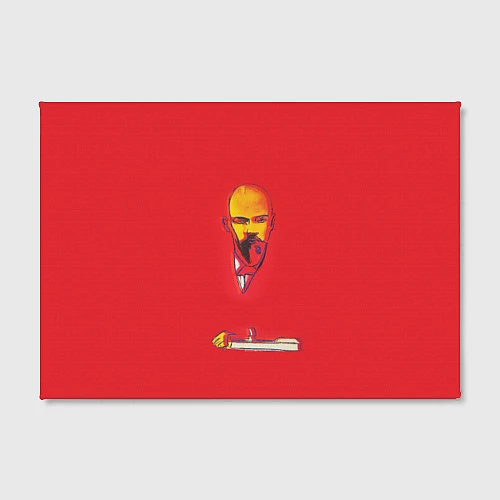 Картина прямоугольная Энди Уорхол - Красный Ленин за 1590 ₽ купить в  магазине ПлейПринт (10296176302819)