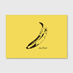 Холст прямоугольный Энди Уорхол - Банан, цвет: 3D-принт — фото 2