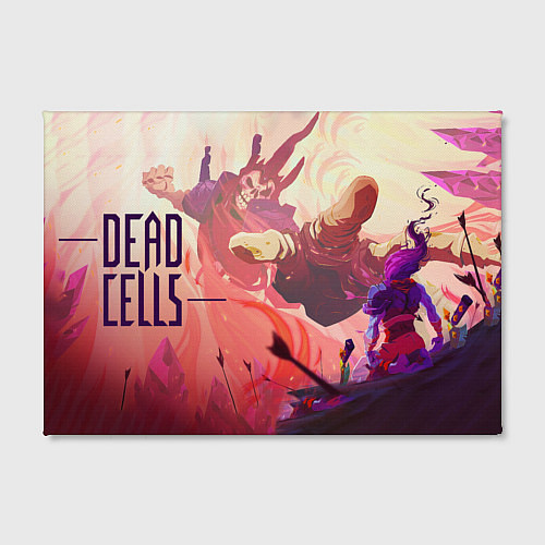 Картина прямоугольная Battle Dead Cells / 3D-принт – фото 2