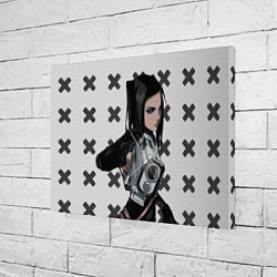 Холст прямоугольный Риэл Мэйер из Эрго Прокси, цвет: 3D-принт — фото 2