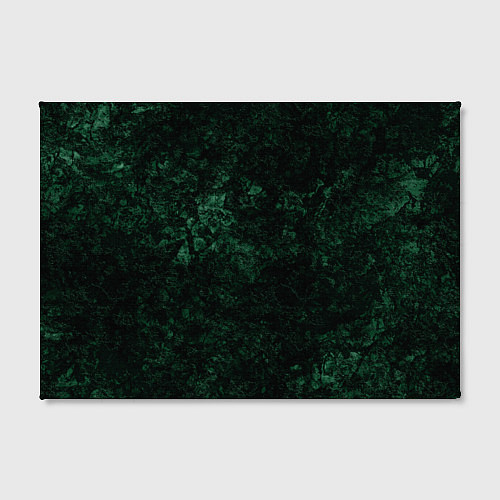 Картина прямоугольная Темно-зеленый мраморный узор / 3D-принт – фото 2