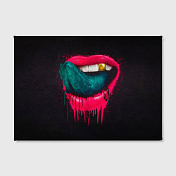 Холст прямоугольный Ядовитый поцелуй, цвет: 3D-принт — фото 2