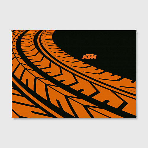 Картина прямоугольная ORANGE KTM КТМ Z / 3D-принт – фото 2