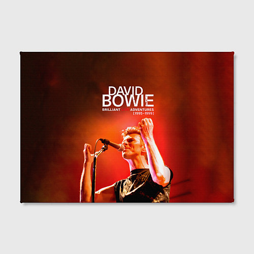 Картина прямоугольная Brilliant Live Adventures - David Bowie / 3D-принт – фото 2