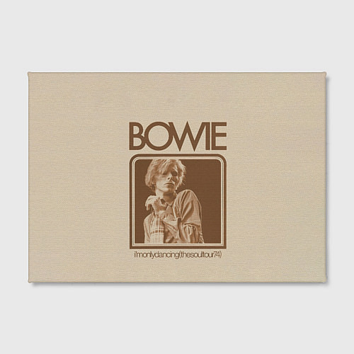 Картина прямоугольная Im Only Dancing - David Bowie / 3D-принт – фото 2