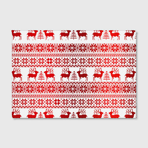 Картина прямоугольная Зимний лес / 3D-принт – фото 2