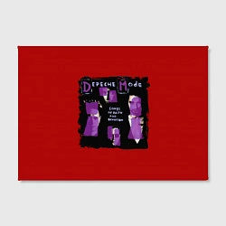 Холст прямоугольный Songs of Faith and Devotion - Depeche Mode, цвет: 3D-принт — фото 2
