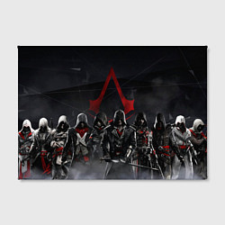Холст прямоугольный All Assassins, цвет: 3D-принт — фото 2
