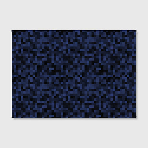 Картина прямоугольная Темная пиксельная абстракция / 3D-принт – фото 2
