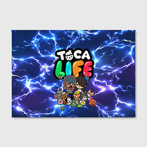 Картина прямоугольная Toca Life / 3D-принт – фото 2