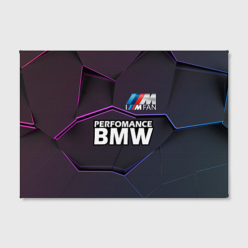 Картина прямоугольная BMW Perfomance / 3D-принт – фото 2
