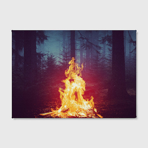Картина прямоугольная Пикник в лесу / 3D-принт – фото 2