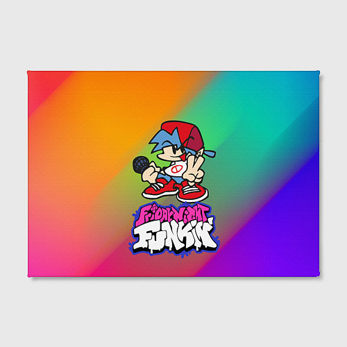 Картина прямоугольная BOYFRIEND FRIDAY NIGHT FUNKIN / 3D-принт – фото 2