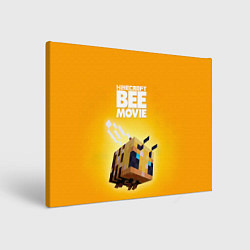 Картина прямоугольная BEE MOVIE Minecraft