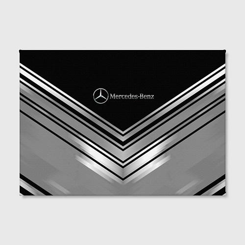 Картина прямоугольная Mercedes-Benz Текстура / 3D-принт – фото 2