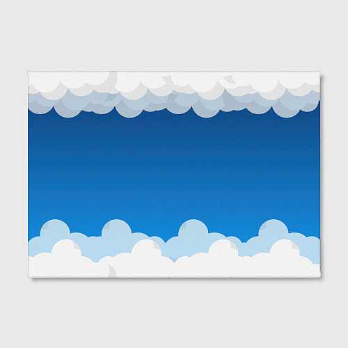 Картина прямоугольная Полёт в облаках / 3D-принт – фото 2