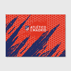 Холст прямоугольный Atletico Madrid: Football Club, цвет: 3D-принт — фото 2