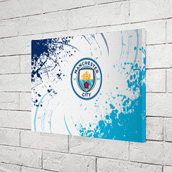 Холст прямоугольный Manchester City - Футбольный клуб, цвет: 3D-принт — фото 2