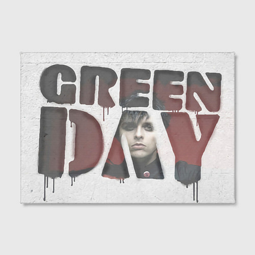Картина прямоугольная Green day on wall / 3D-принт – фото 2
