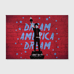Холст прямоугольный Dream America dream, цвет: 3D-принт — фото 2
