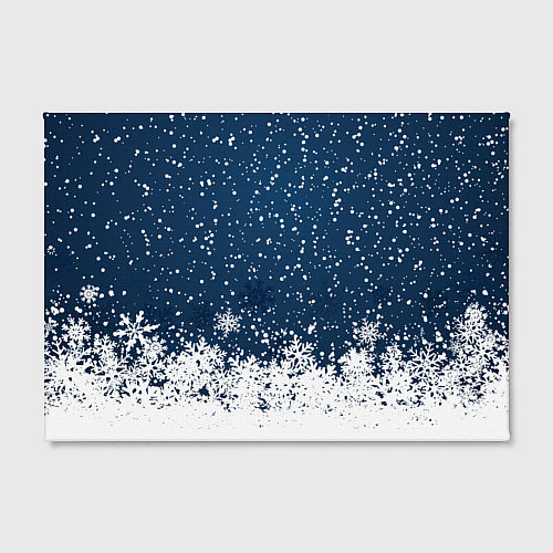 Картина прямоугольная Snow / 3D-принт – фото 2