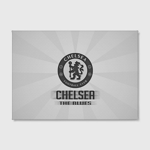 Картина прямоугольная Chelsea FC Graphite Theme / 3D-принт – фото 2