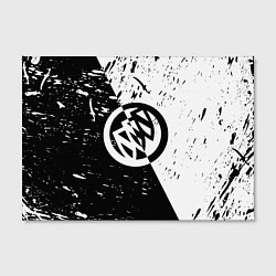 Холст прямоугольный Buick Black and White Grunge, цвет: 3D-принт — фото 2