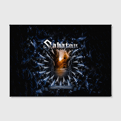 Картина прямоугольная Attero Dominatus - Sabaton / 3D-принт – фото 2