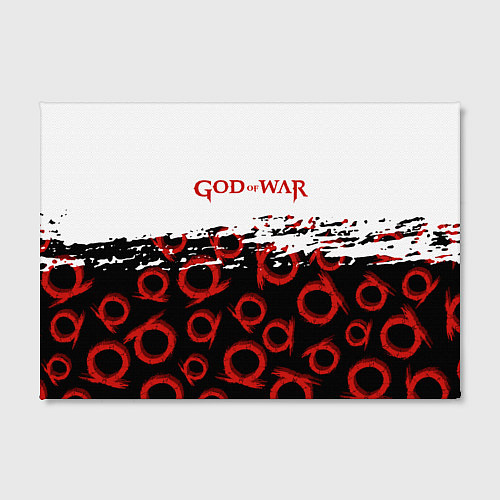 Картина прямоугольная God of War Logo Pattern / 3D-принт – фото 2