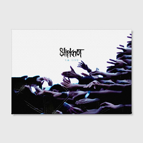Картина прямоугольная 9 0: Live - Slipknot / 3D-принт – фото 2