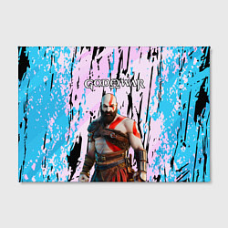 Холст прямоугольный God of War Бог войны, цвет: 3D-принт — фото 2