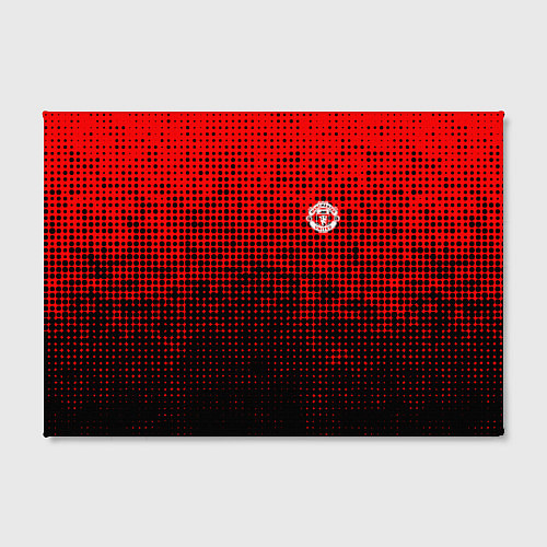 Картина прямоугольная MU red-black / 3D-принт – фото 2