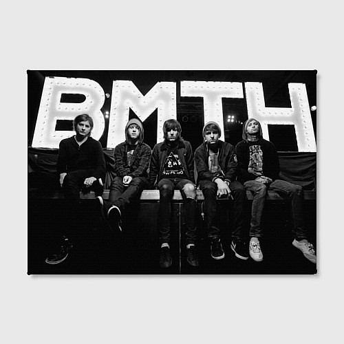 Картина прямоугольная BMTH Live / 3D-принт – фото 2