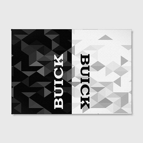 Картина прямоугольная Buick Black And White / 3D-принт – фото 2