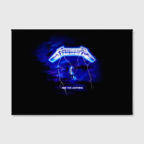 Картина прямоугольная Ride the Lightning - Metallica / 3D-принт – фото 2